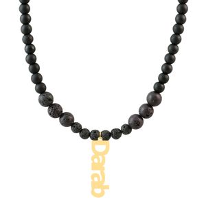 گردنبند طلا 18 عیار مردانه گالری آمانژ مدل داراب کد d12062